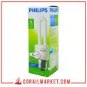 Lampe ecohome philips 8 w