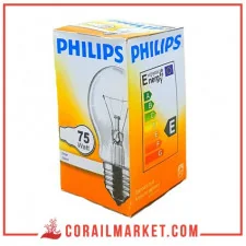 Lampe lumière claire Philips 75 w