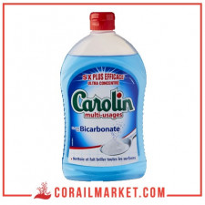 Nettoyant multi-usage senteur bicarbonate Carolin 500 ml