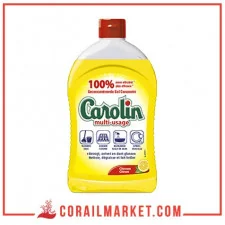 Nettoyant multi-usage senteur citron Carolin 500ml