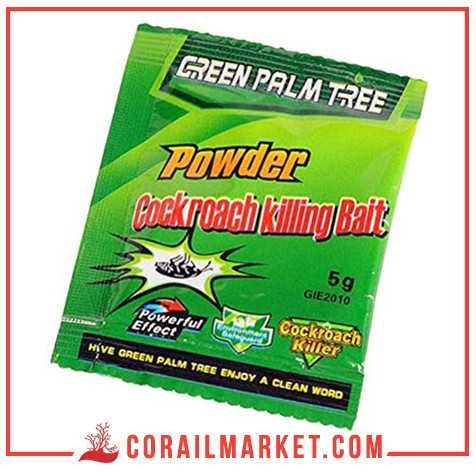 Green Leaf Poudre Anti-cafards, 5 G – Corail Market