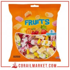 bonbons gout cocktail de fruits hacendado 300 g