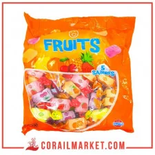 bonbons gout cocktail de fruits hacendado 300 g