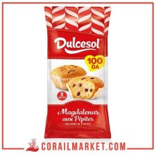 Madeleine aux pépites de chocolats dulcesol 200 g