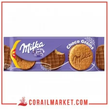 biscuit au chocolat choco grain milka 168 g