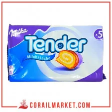 شوكولاطة بكريمة الحليب تاندر ميلكا 5×37غ