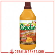 Lave sol parquets classiques à la cire d'abeille Carolin 1 L