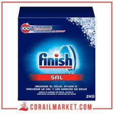 sel régénérant pour lave-vaisselle finish 2 kg