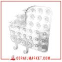 support ventouses 3 crochets je cherche une idée
