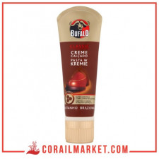 Cirage en créme marron Bufalo 50ml