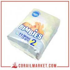 Couches bébé Bimbies confort N 02 (3-6 kg) 11 couches