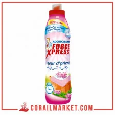 Adoucissant fraîcheur fleur d'orient Force xpress 1 l