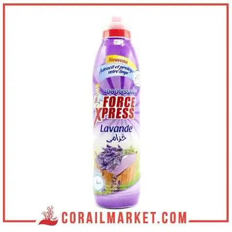 Adoucissant fraîcheur lavande Force xpress 3l Adoucissant fraîcheur lavande Force xpress 3l
