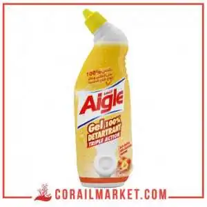 Gel nettoyant cuvette wc parfum pêche Aigle 700ml