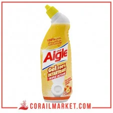 Gel nettoyant cuvette wc parfum pêche Aigle 700ml