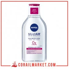 Eau micellaire peaux sèches/sensibles NIVEA 400 ml