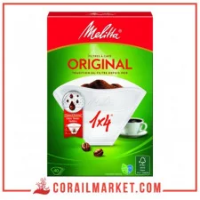 filtres à café melitta 40 pièces