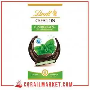 chocolat Lindt Création gout menthe 150 g