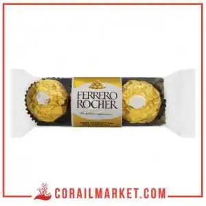 Chocolat aux noisettes ferrero rocher T3 35 g