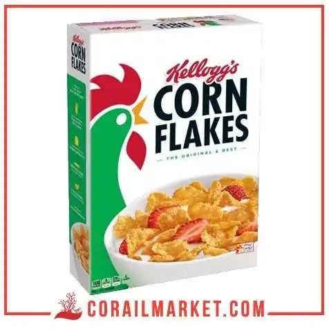 رقائق الذرة كيلوجز كورنفليكس 375 غ رقائق الذرة كيلوجز كورنفليكس 375 غ