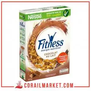 Céréales chocolat au lait FITNESS 375 g