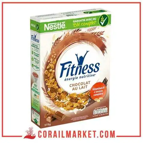 Céréales chocolat au lait FITNESS 375 g Céréales chocolat au lait FITNESS 375 g