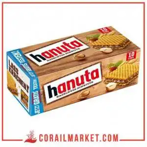 Gaufrettes aux noisettes chocolat HANUTA 220 G