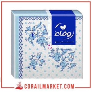 Serviettes de table  Wafa 50 serviettes