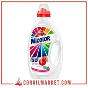 Lessive en liquide vêtement colorés Micolor 23 lavages