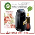Air Wick Diffuseur D'huiles Essentielles + Recharge Senteur Jasmin Étoilé Et Pivoine 20 Ml