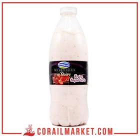 Yaourt gout tarte au fraise Soummam les pâtissiers 1 L