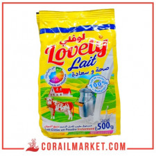 Lait en poudre instantané lovely 500 g