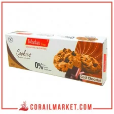 Cookies aux pépites chocolat goût chocolat sans gluten madas free 120 g