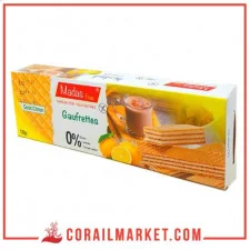 Gaufrettes goût citron sans gluten madas free 120 g