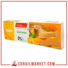Gaufrettes goût orange sans gluten madas free 120 g
