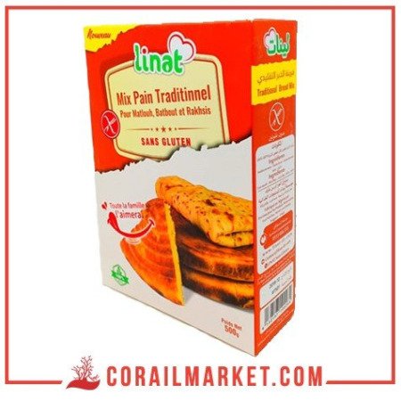 Farine mix pain traditionnel linat 500 g