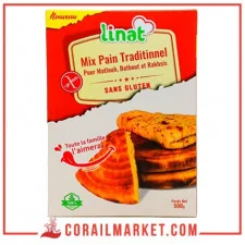 Farine mix pain traditionnel linat 500 g