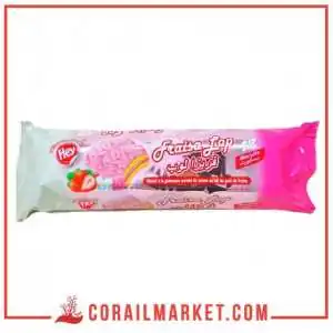 Biscuit à guimauve enrobé crème de fraise fraisa lop bey 264 g