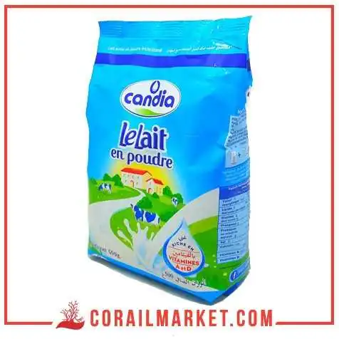 حليب مجفف كامل الدسم كانديا 500غ حليب مجفف كامل الدسم كانديا 500غ