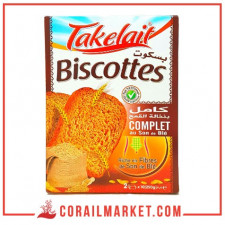 Biscottes complet au son de Blé Takelait 250 g