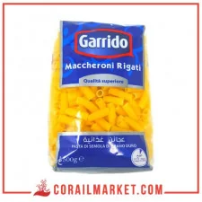 Pate maccheroni rigati Garrido 500g