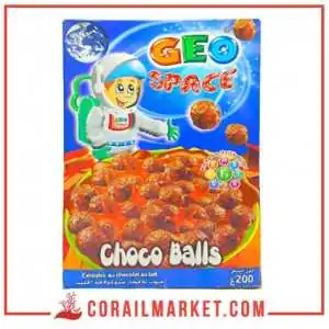 Boules de chocolat choco balls geo space 200 g