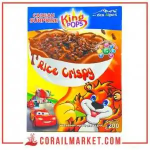 Riz soufflé au chocolat rice crispy king pops 200 g