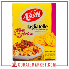 Tagliatelle sans gluten AL-ASSIL 300 G