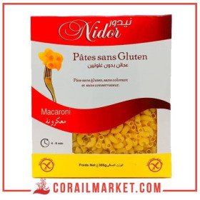 Pâte coude sans gluten nidor 300 g