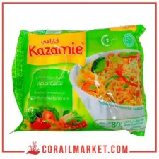 معكرونة سريعة التحضير بذوق الخضار كزامي 80غ