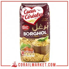 Bourghol moyen cœur de céréale 1 kg
