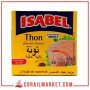 Thon à l'huile de tournesol isabel 65 g