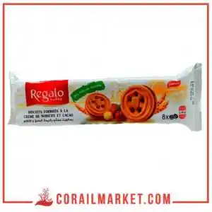 بسكويت محشو بكريمة البندق ريغالو بالماري 75غ