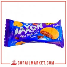 Biscuit fourré crème cacao mini maxon palmary 35 g